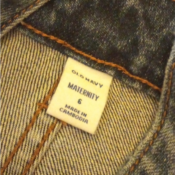 Denim Maternity Overalls in Color Suki - Picture 5 of 16